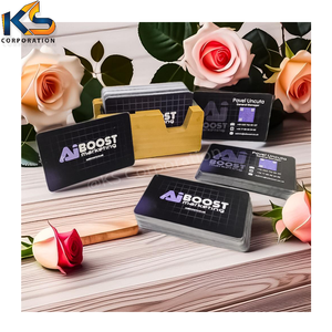 นามบัตรมืออาชีพแบบกําหนดเองคุณภาพสูงจุดตัวอักษรนูน UV การ์ดเยี่ยมชมธุรกิจ - Product Image 4