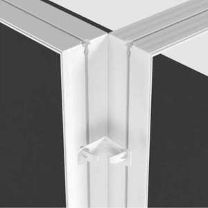 Connettore ad angolo di 90° per LIGHTBOX PRO 2go – Connettore senza attrezzi per stand espositivi modulari LED - Product Image 2