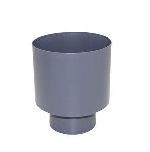 Home Decoration Iron Round <b>Planter</b> With Gray PC Antique Medium Size Pot for <b>Indoor</b> Outdoor Garden Decoration - Product Image 4