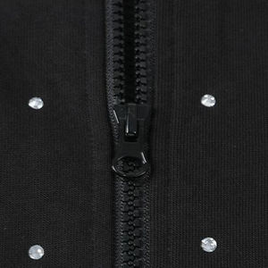 Tendance élégant hommes strass sweats à capuche hiver polaire imperméable OEM Service respirant vente directe prix raisonnable - Product Image 6