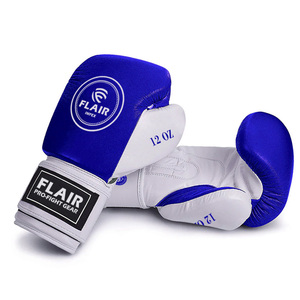 Conjuntos de boxeo de cuero PU con logotipo personalizado de alta calidad Guantes transpirables de talla grande para boxeo competitivo - Product Image 4