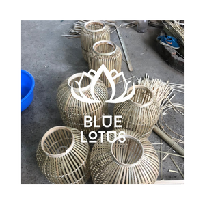 Eco Friendly Bamboo Lamp Retro Simple Handmade Lighting BEST SELLER High Quality Modern Creative Design - Product Image 4