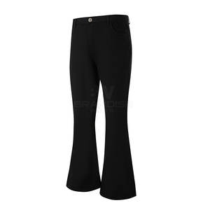 Pantalones de Hombre de Estilo Nuevo para Uso en Exteriores, Lavados, de la Mejor Calidad, de Color Sólido, con Campana en el Bajo, a Precio Económico - Product Image 3