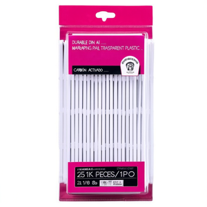 Durable DIN A4 <b>Clamping</b> Rail Transparent Plastic <b>Clips</b> 25 Pieces/Pack - Product Image 2
