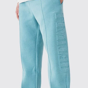 Bas quantité minimale de commande en gros soleil fané pantalons de survêtement hommes pantalons de survêtement coton lavé à l'acide Joggers unisexe blanc pantalons de survêtement Flare pantalons de survêtement - Product Image 4