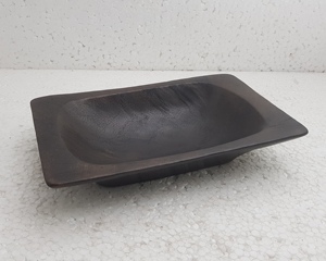 Vaisselle à usage domestique et hôtelière Petit bol de fruits en bois Design et couleur personnalisés avec la meilleure couleur noire et le meilleur prix - Product Image 3