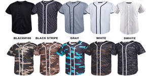 Sublimación en blanco amarillo Material poliéster marca transpirable vintage béisbol Jersey hombres mujeres - Product Image 6