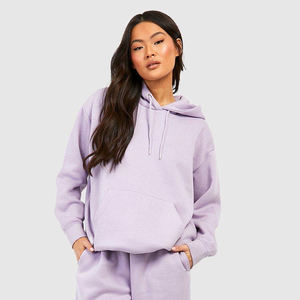 Ensemble de survêtements surdimensionnés lourds de haute qualité Logo pour femmes Shorts à la mode inclus Survêtements unis vierges - Product Image 4