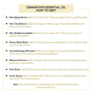 Aceite Esencial de Osmanthus 100% Puro, Hidratante, Aclarante y Nutritivo con Lavanda como Ingrediente Principal para el Cuidado Diario de la Piel - Product Image 4