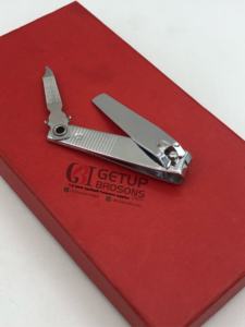 Cortauñas de plata de acero inoxidable, cortauñas con color personalizado con su propio logotipo, herramientas de belleza, venta al por mayor - Product Image 3