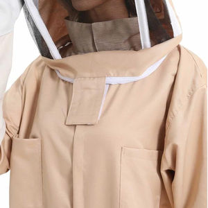 Trajes de ropa de apicultura de cuerpo completo a precio de fábrica Popular para traje de cuidador de abejas, traje de abeja espacial BLANCO a la venta - Product Image 3