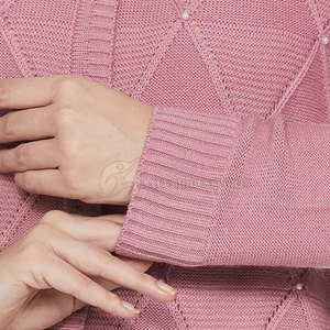 Tùy Chỉnh Kích Thước Phụ Nữ Áo Len Mùa Thu Và Mùa Đông Dệt Kim Dày Áo Len Bán Buôn Phụ Nữ Phổ Biến Áo Len - Product Image 6