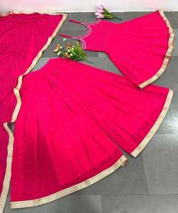 Adopte la ropa de oficina étnica moderna con rayón elegante con detalles estampados y con volantes adecuados para la ropa de trabajo diaria. Ropa, - Product Image 5