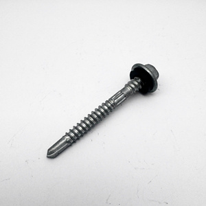 Métrique pouce # 6 rondelles EPDM, rondelle hexagonale Ruspert, vis autoperceuse DIN 7504, acier au carbone revêtu, Vietnam THV Fasteners - Product Image 1