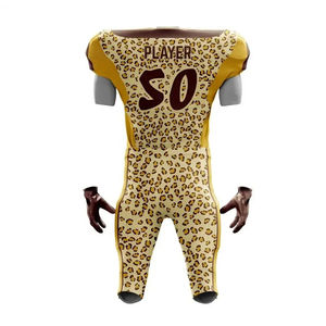 Venta al por mayor nuevo diseño juvenil uniforme de fútbol americano último estilo al por mayor uniforme de fútbol americano servicio personalizado OEM - Product Image 3