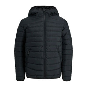 Veste matelassée personnalisée pour hommes Veste matelassée en duvet d'air Veste matelassée en polyester et nylon de haute qualité Vestes matelassées en polyester matelassé pour hommes - Product Image 1