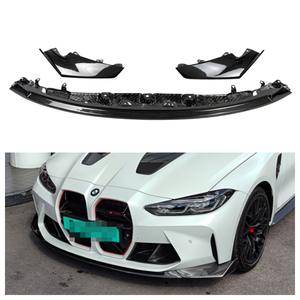 Nouvelle arrivée G82 M4, lèvre avant en fibre de carbone sèche pour BMW G80 G81 M3 G82 G83 M4, pare-chocs avant <span class=keywords><strong>2020</strong></span>+ - Product Image 1
