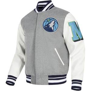 Vente chaude Gris Broderie Personnalisée Conception Varsity Hommes Vestes Letterman Homme Vestes Causal Hiver Vestes pour homme Respirant - Product Image 5