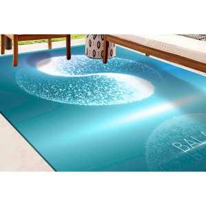 Crystal Consciousness Printed <b>Rug</b> - Modern, Motivation, and Balance Design,<b>Chenille</b> <b>Rug</b> - Product Image 4