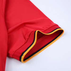 100% Fabricante de camisetas de polo de secado rápido Nueva moda Patrón sólido Camiseta de golf de manga corta - Product Image 5