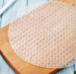 Hot Sale <b>Edible</b> <b>Rice</b> <b>Paper</b> Vietnamese <b>Paper</b> 22cm Round square Shape Available - Product Image 3