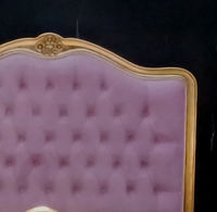 Chateau Tufté Versailles Lit, Mobilier Chambre Campagne Française Or