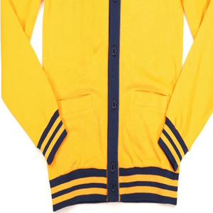 Suéteres cárdigan informales amarillos personalizados - Product Image 6