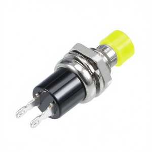 10pcs Yellow 7mm Wire Multicolor Momentary <b>Push</b> <b>Button</b> <b>Switches</b> - Product Image 2