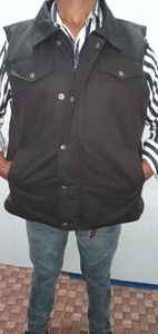 CHAQUETA DE RIDING OILSKIN DE ALGODÓN CON FORRO DE ALGODÓN/DISEÑO PERSONALIZADO ABRIGOS LARGOS Y CHAQUETAS CON FORRO DE ALGODÓN - Product Image 4