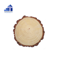 Tranches de bois de pin écologiques très demandées, dalles de bois naturel vintage multifonctionnelles pour l'artisanat, provenant de l'usine du Vietnam pour les grossistes