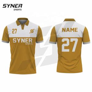 Polos de hombre personalizados de primera calidad 100% algodón orgánico de secado rápido transpirable Casual estampado logotipo personalizado bordado Jersey - Product Image 4