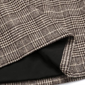 Falda corta de algodón a cuadros para niñas, ajustado, a cuadros, ceñido al cuerpo, cintura alta, uniforme escolar Vintage, ropa de calle Y2k - Product Image 5