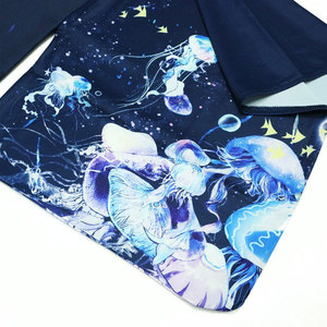 Chemise Japonaise Homme Kimono Chinois Kimono Un Bouton Grenouille Belle Méduse Haori Kimono Cardigan - Product Image 4