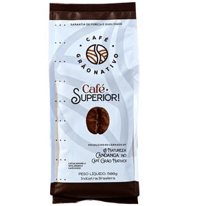 Café Catuai Amarillo Brasileño 100% Arábica, Grano Entero, Tueste Medio, Grado Superior, Sabor Dulce, 250g - Product Image 1