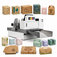 Machine d'impression de boîtes à pizza haute résolution 1200 DPI - Imprimante jet d'encre automatique à base d'eau