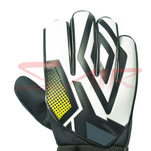 Meilleurs gants de football d'entraînement en gros pour gardiens de but Logo personnalisé et conception de couleur fabriqués à partir de cuir de haute qualité - Product Image 5