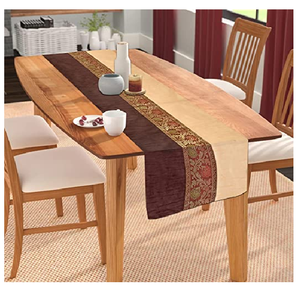Heat-Resistant Linen <b>Long</b> Hotel Dining Room 100% Organic Cotton Floral Customized Wholesale GOTS Certificate <b>Table</b> Cloth <b>Runner</b> - Product Image 5