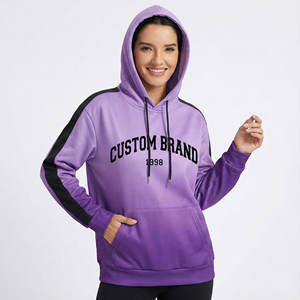 Sudaderas con Capucha de Felpa Gruesa con Logotipo Personalizado, Sudaderas Holgadas de Corte Relajado, Suaves, Precio al por Mayor, Sudaderas para Mujer - Product Image 1