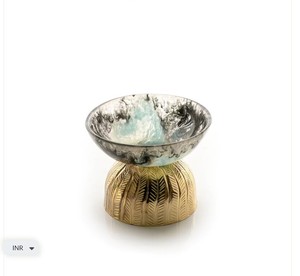 Cuenco decorativo artesanal de primera calidad, centro de mesa de lujo a la moda, acento de mesa elegante, decoración única para el hogar, declaración - Product Image 3