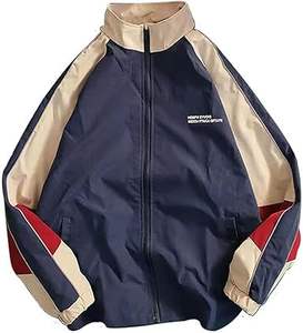 Chaqueta Acolchada Negra Abstracta Personalizada para Hombre, Chaqueta de Plumón de Talla Grande para Hombre, Chaqueta Cortavientos para Exteriores, Ropa Casual, Chaquetas con Cremallera - Product Image 1