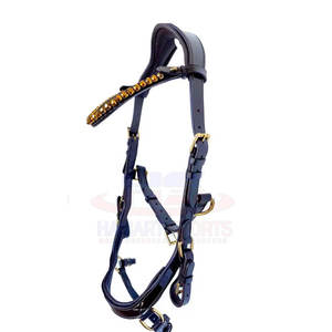 Rênes de courses de chevaux équestres de haute qualité Style occidental Logo personnalisé en cuir Sports de plein air fabriqués au Pakistan Équipement d'équitation - Product Image 6