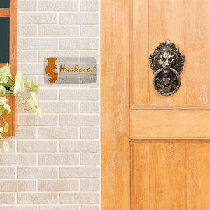 Aldaba de puerta con acabado dorado antiguo de la mejor calidad, accesorios de puerta de Metal para uso decorativo en el hogar, Aldabas para puertas principales, diseño superior - Product Image 5