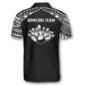 Camisetas de bolos personalizadas de manga larga y manga corta, elaboradas con tela suave y ligera para mayor comodidad durante el juego. - Product Image 6