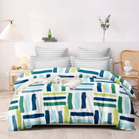 Ensemble de couvre-lit imprimé King Size |   Housse de couette douce pour lit double |   Qualité certifiée OEKO-TEX 400TC personnalisable