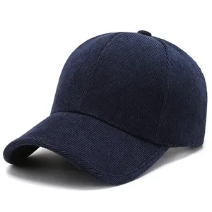 Gorra de pana bordada personalizada, gorra de béisbol ajustable, ropa de calle, gorra de papá con logotipo para hombres y mujeres - Product Image 2