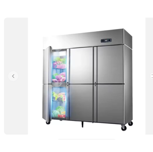 Réfrigérateur commercial avec fonctions de réfrigération et de congélation, refroidisseur et congélateur, réfrigérateur 6 portes de style européen - Product Image 2