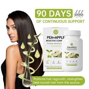 Tabletas <span class=keywords><strong>para</strong></span> el Crecimiento del Cabello, Fortalecimiento Capilar, Anticaída, Cuidado Capilar Prebiótico, Aumento del Grosor del Cabello, Productos Capilares <span class=keywords><strong>para</strong></span> Mujeres y Hombres - Product Image 1