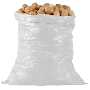 Sacco in Polipropilene Bianco Orlato Capacità Kg.100 Cm. 70x120 - Product Image 1