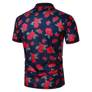 Jersey informal para hombre recién llegado, camisetas de polo, ropa de verano transpirable de alta calidad con accesorios estampados - Product Image 3