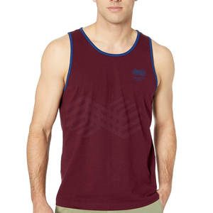 Camiseta sin mangas informal para hombre, novedad de 2025, personalizada, de Color sólido, de secado rápido, ecológica, transpirable, 220g, venta al por mayor - Product Image 2